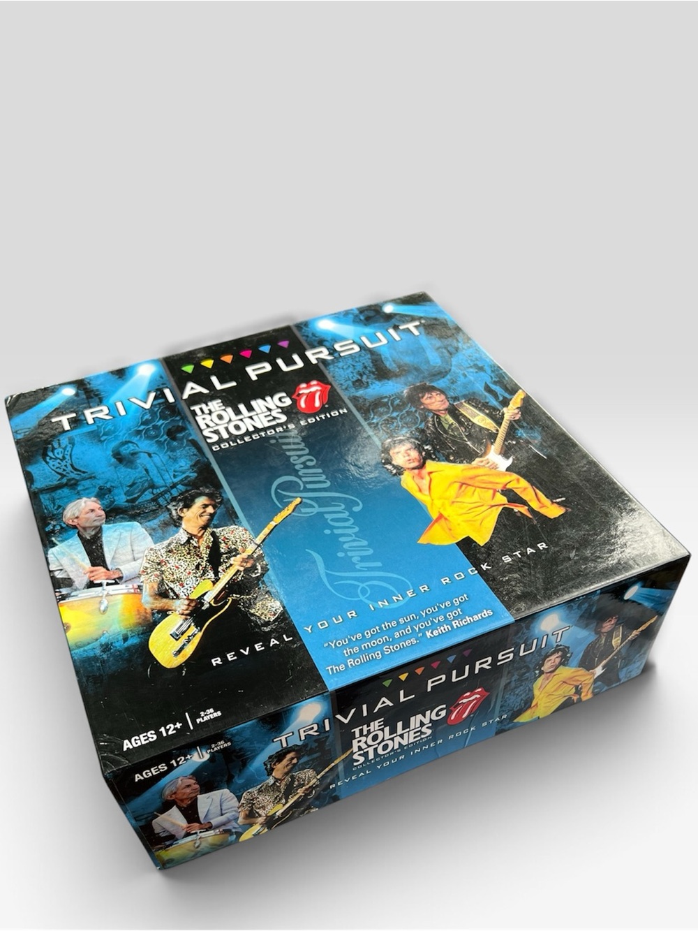 Trivial Pursuit Rolling Stones Collector's Edition Board Game